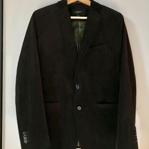 Banana Republic Black Corduroy Blazer